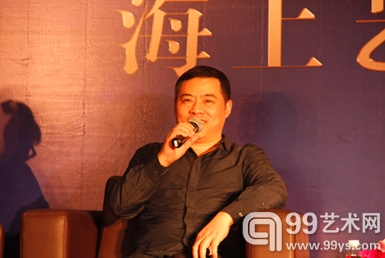 99艺术网创始人杨凯先生在半岛.藏家2014新春收藏艺术大展海上艺术论坛上发言