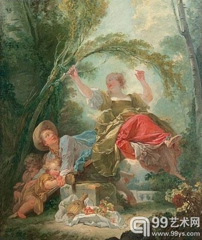 《The See-saw》，弗拉戈纳尔，1750