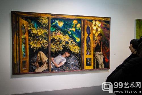 喻红《忧云》个展现场