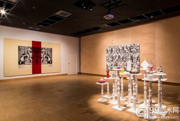 Gulsun Karamustafa，“A PROMISED EXHIBITION”展览现场