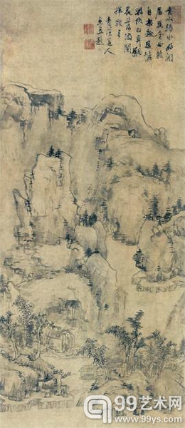 程正揆的《青山闲居图》