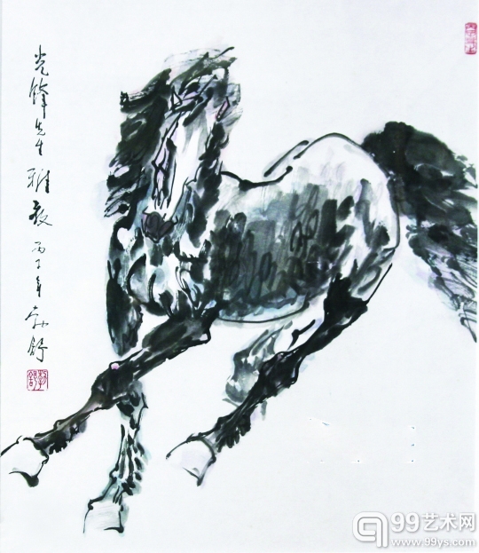  李万云收藏的画。