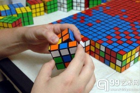 酷艺术：Dream Big 魔方路德金