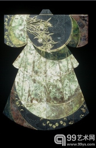 美国当代艺术家的陶瓷和服艺术品
