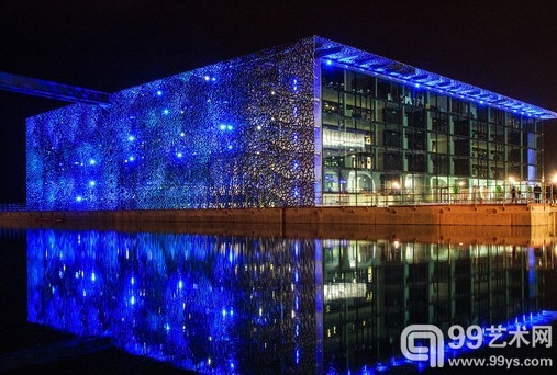 MuCEM 夜景