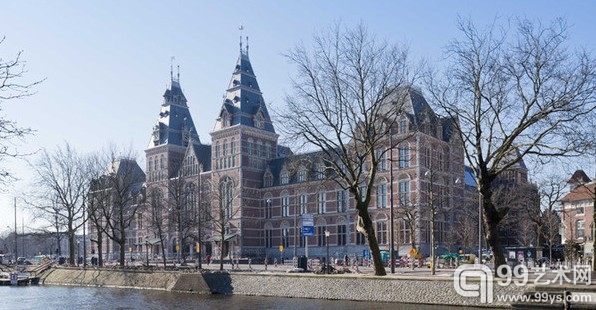 阿姆斯特丹国家博物馆远景。