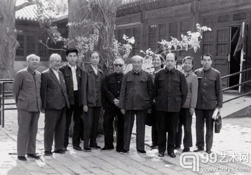 大师合影
