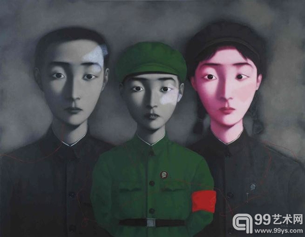 张晓刚（1958年生）《血缘：大家庭3号》