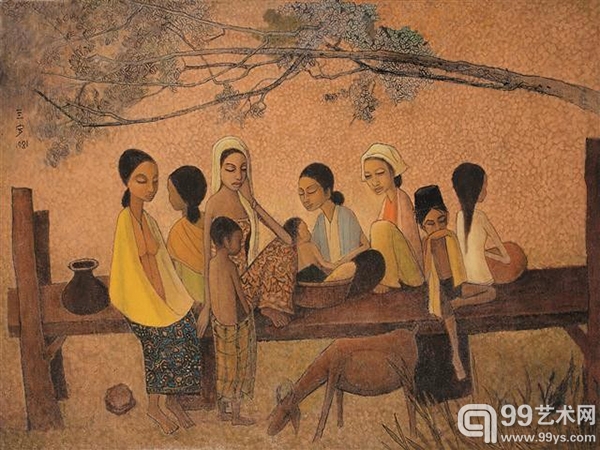 钟泗滨（CheongSooPieng；1917–1983）《马来生活趣》