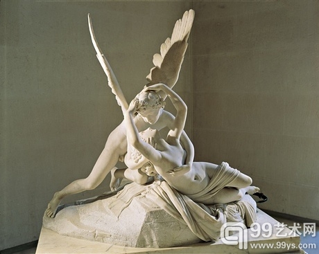 安东尼奥·卡诺瓦(Antonio Canova) - 普赛克由丘比特之吻复活(Antonio Canova)1787年至1793年