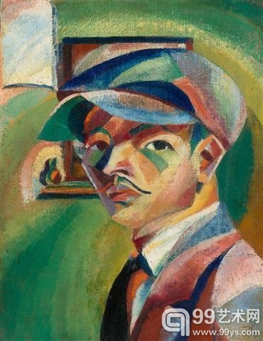 朱沅芷(1906–1963)《自画像》