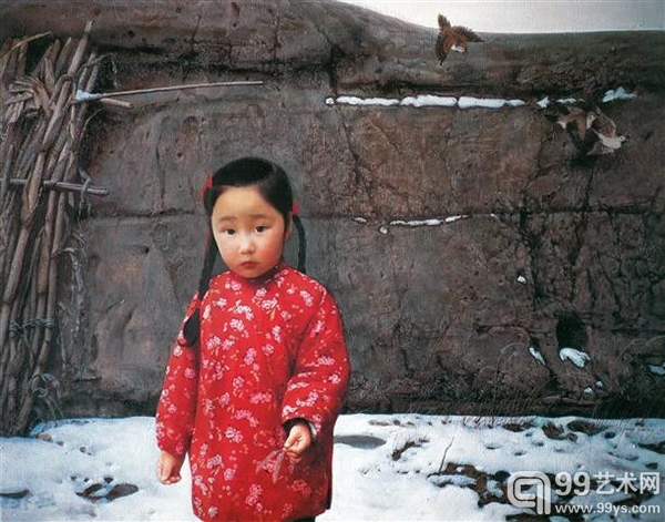 王沂东(1955年生)《三月雪》
