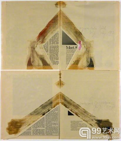 10.约瑟夫·博伊斯(Joseph Beuys) 作品 Pyramidales Bild