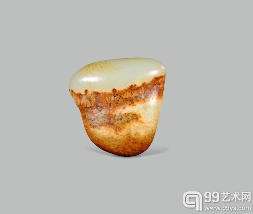 和田玉籽料原石之 沙漠胡杨