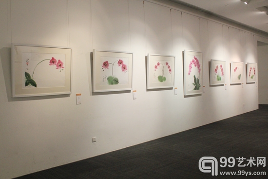 花若无人花寂寞——张杰绘画作品展现场