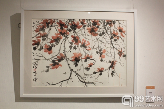 花若无人花寂寞——张杰绘画作品展现场