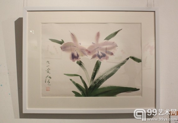 花若无人花寂寞——张杰绘画作品展现场