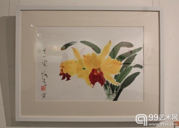 花若无人花寂寞——张杰绘画作品展现场