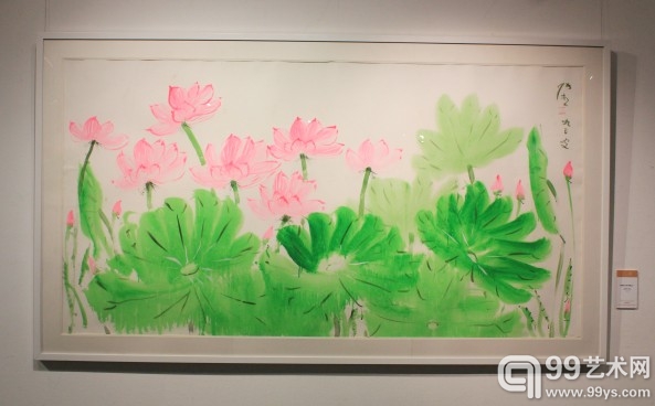 花若无人花寂寞——张杰绘画作品展现场
