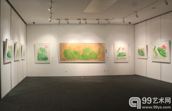 花若无人花寂寞——张杰绘画作品展现场