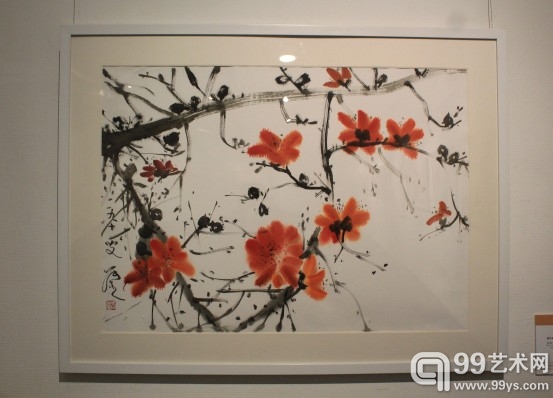 花若无人花寂寞——张杰绘画作品展现场
