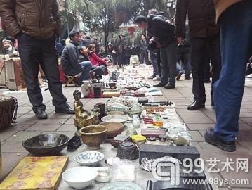 泸州商业步行街文玩市场