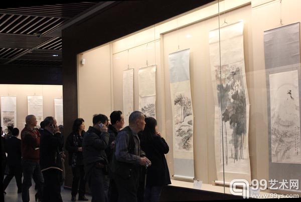 张大千辞世三十周年两岸纪念展现场