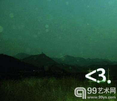 《 Emo Project》 李心路 灯光雕塑 尺寸可变 2013 年