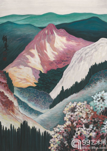 七色太行 2012年 114X80cm