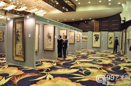 北京荣宝第76期拍卖会预展现场