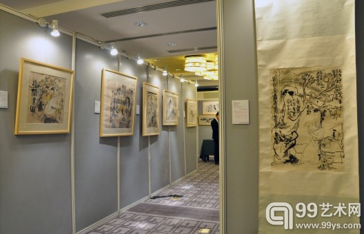 北京荣宝第76期拍卖会预展现场