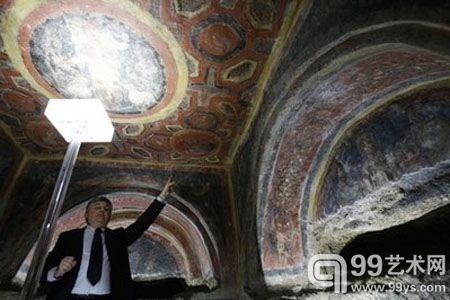 耶稣门徒最早画像  8、罗马街道下发现耶稣门徒最早画像