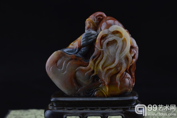 寿山石寿星摆件