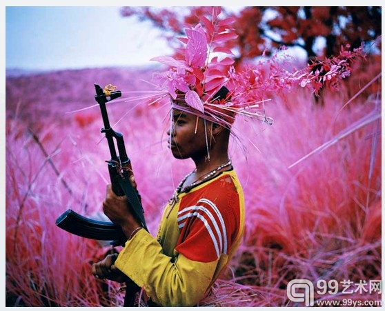 理查德•摩斯（Richard Mosse）的“飞地”（ The Enclave）