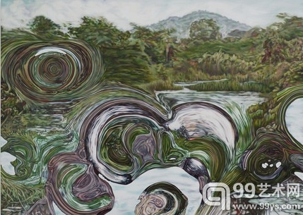 金•麦尔逊个展：无边的止境在学古斋画廊举行