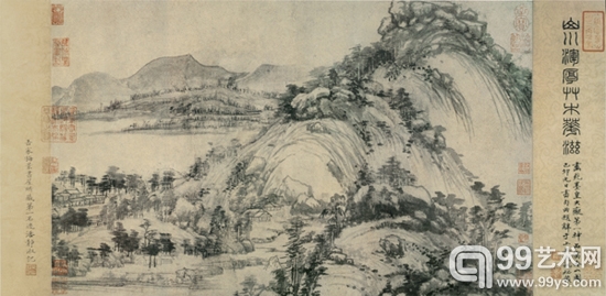 黄公望《富春山居图》剩山图