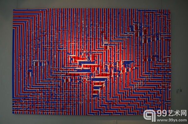  《xxxx.xx.xx》布面丙烯，300cmx200cm,作者：徐振邦，一等奖