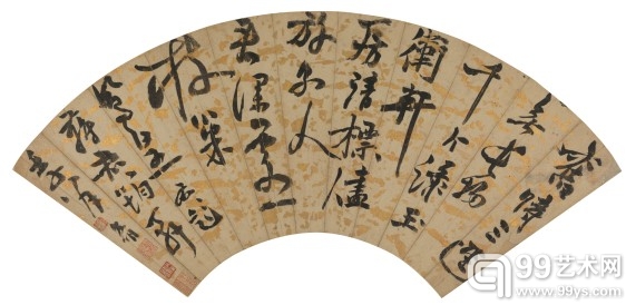 祝允明（1460-1526）草书七言诗