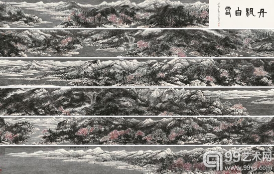 崔如琢 《丹枫白雪》手卷  成交价为1.84亿港元