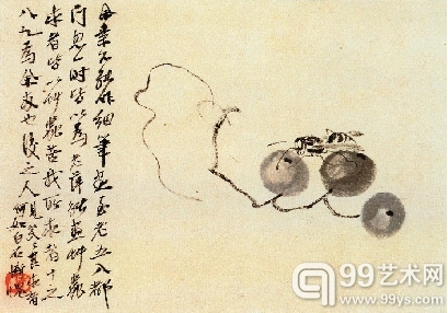 图2 齐白石真迹作品