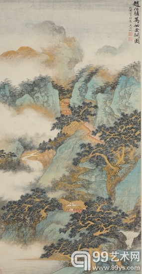 吴湖帆《万松金阙》