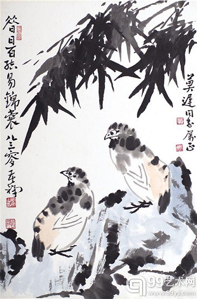 赖少其作品
