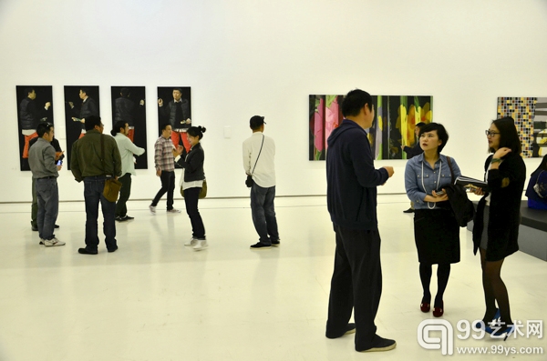 俸正杰、俸正泉双个展现场