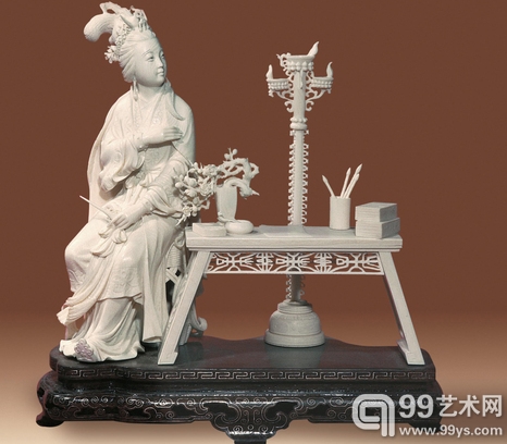 孙森作品 李清照