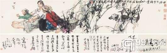 史国良(b.1956) 天伦之乐图