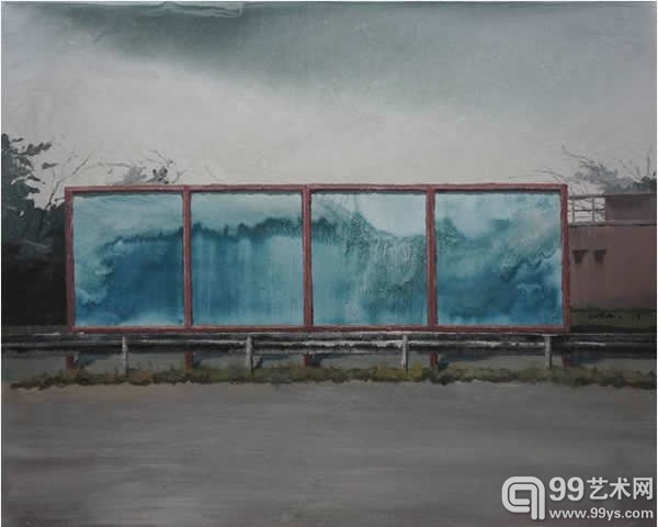 四幕 布面丙烯 100x80cm 2013