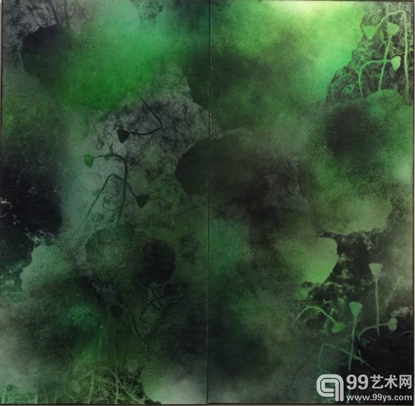 黄冠余油画作品