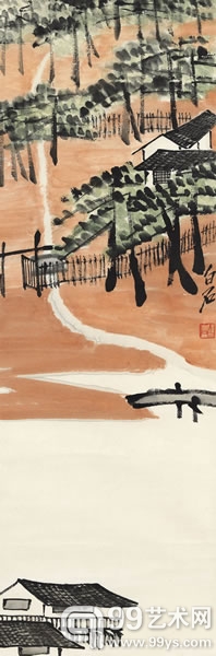 齐白石 村居 