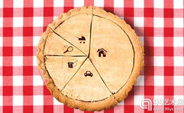 这是摄影师 Kevin Van Aelst 的作品，对于日常生活中的食品进行改变、组合等等形成一系列用品、插图。我们现在所能看到的就有地球、指纹、细胞的分裂、时钟、八卦等等。