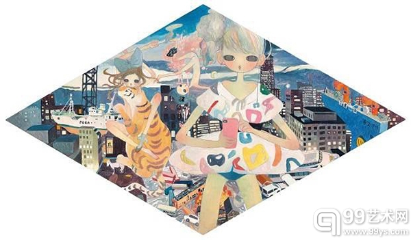 日本艺术家高野绫的《现在》